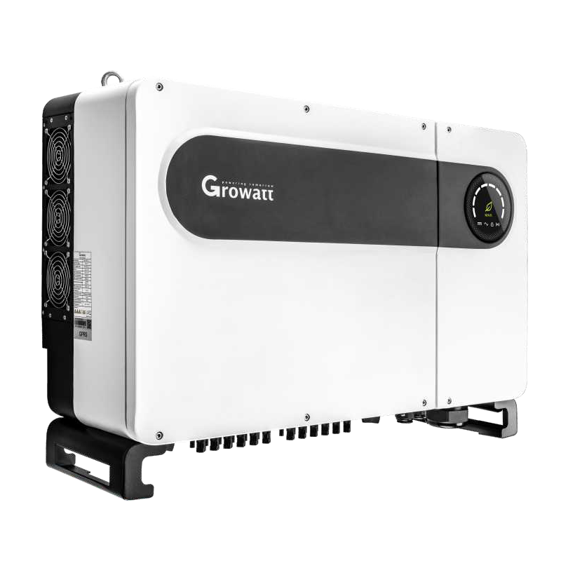 Growatt MAX 80KTL3-X-LV Solar Inverter, IP65 Protection, LED/WIFI+APP Display, 86 Kg